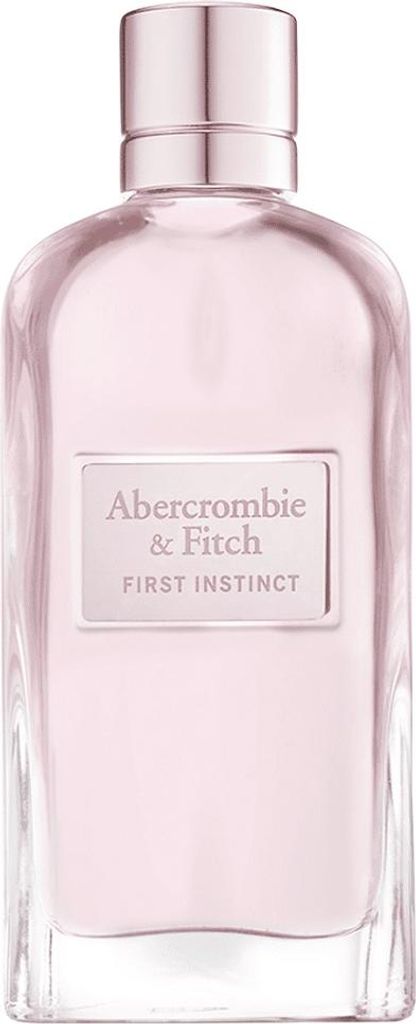 A product shot of Abercrombie & Fitch First Instinct Eau de Parfum for women.