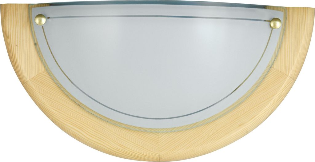 Applique de salle de bains semi-plafond E27 naturel Ufo Image du produit 