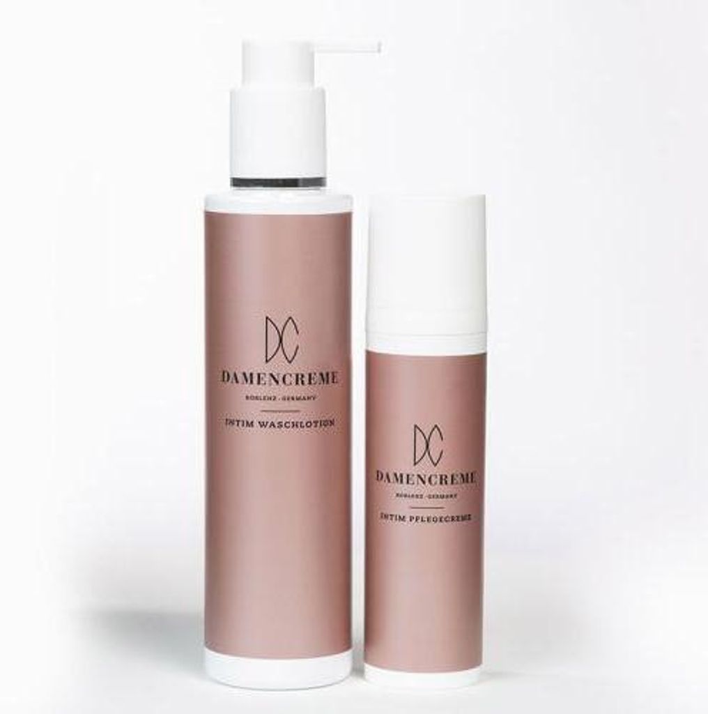 Damencreme Intim Pflegeset Cr.75ml+Waschlot.200ml 1 P
