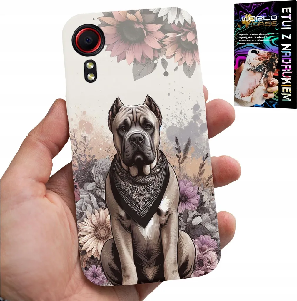 Samsung Xcover 7: Cover Cane di Razza + Pellicola Protettiva Kit