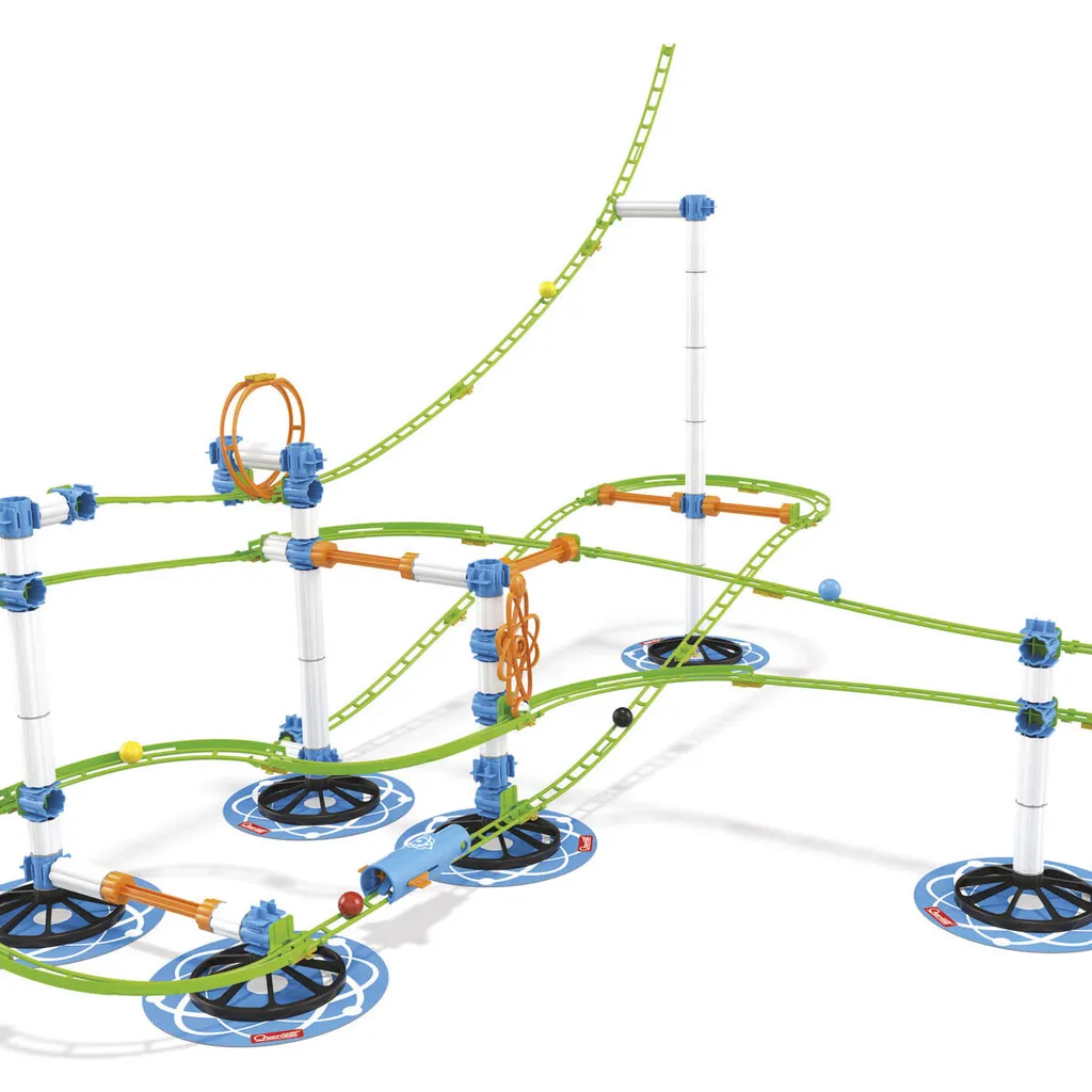 Quercetti Skyrail Evolution 174 pcs - Circuit de Billes de Haute Qualité - 2