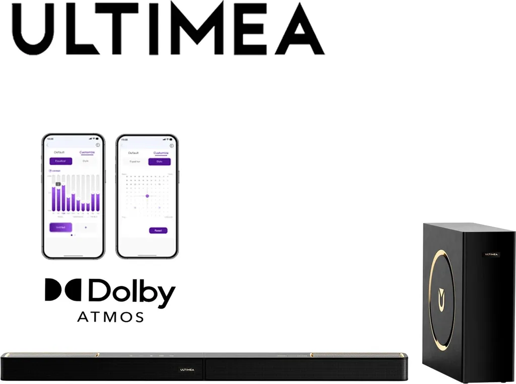 Barre de son Skywave F30 3.1.2 canaux Dolby Atmos avec prise secteur UE