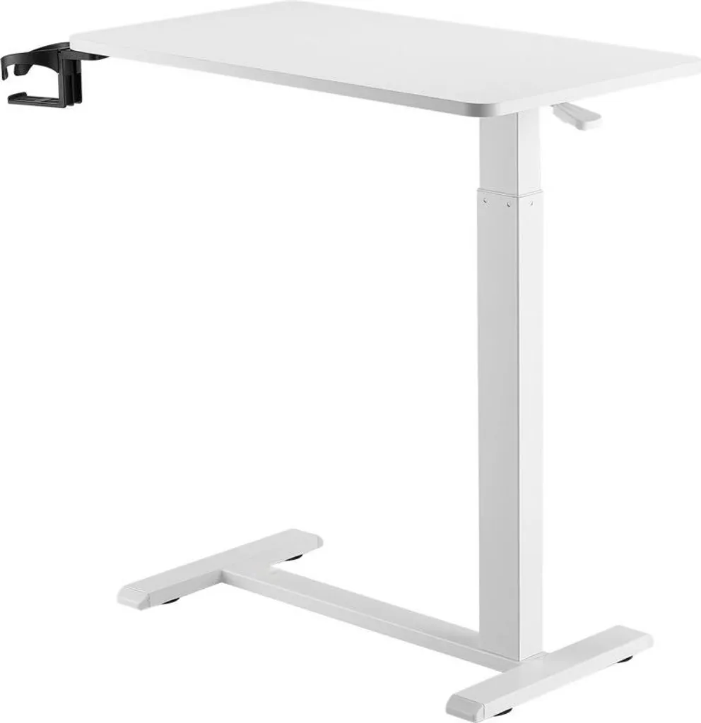 Table de chevet mobile avec 4 roulettes cachées pour ordinateur portable - 12