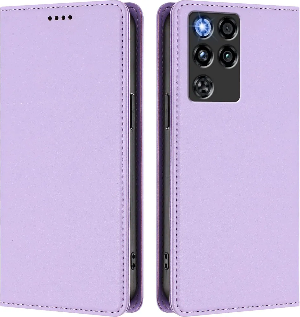 Cover Magnetica per nubia RedMagic 11 Pro - Pelle PU Viola Stand