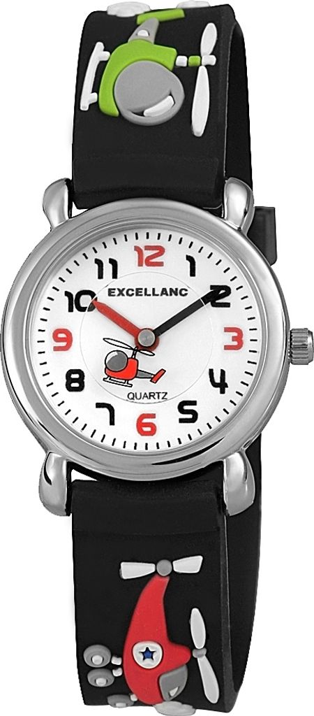 Excellanc Kinderuhr mit Silikonarmband
