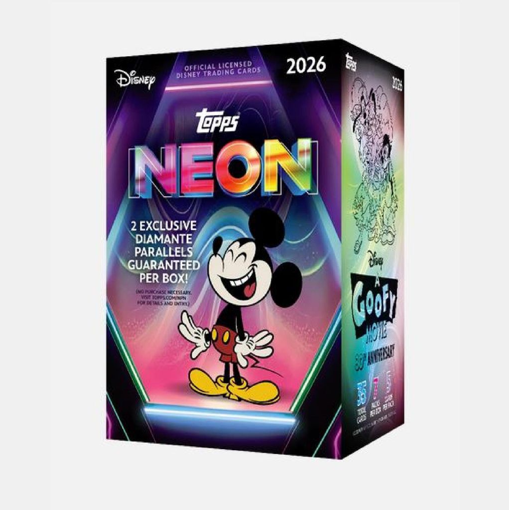 2026 Topps Disney Neon (Value Box) Produktbild 