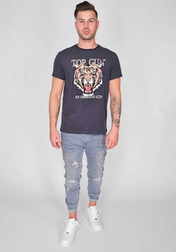 Top Gun T-Shirt TG20213017 Herren navy M