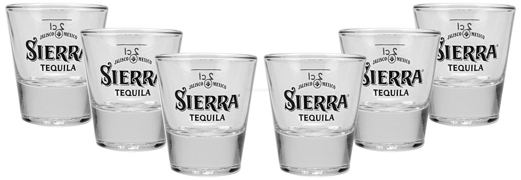 Sierra Tequila Shotglas Sierra " Lead the Party " Glas Produktbild 