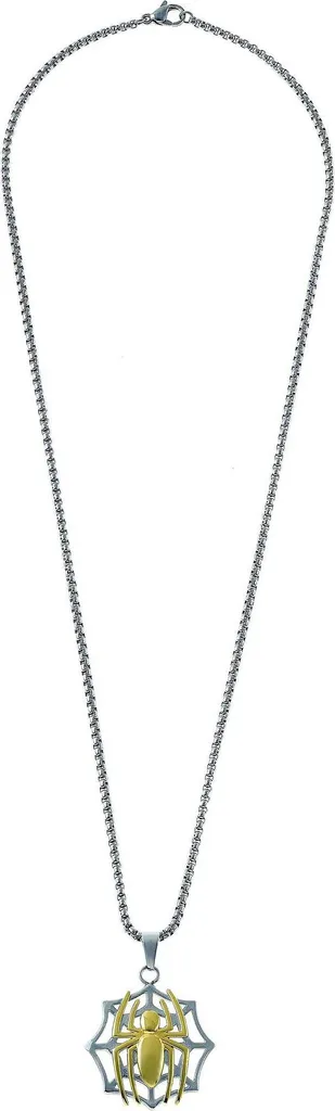 Collana Marvel Unisex Argento: Ciondoli Disney Urban Style 50-70cm