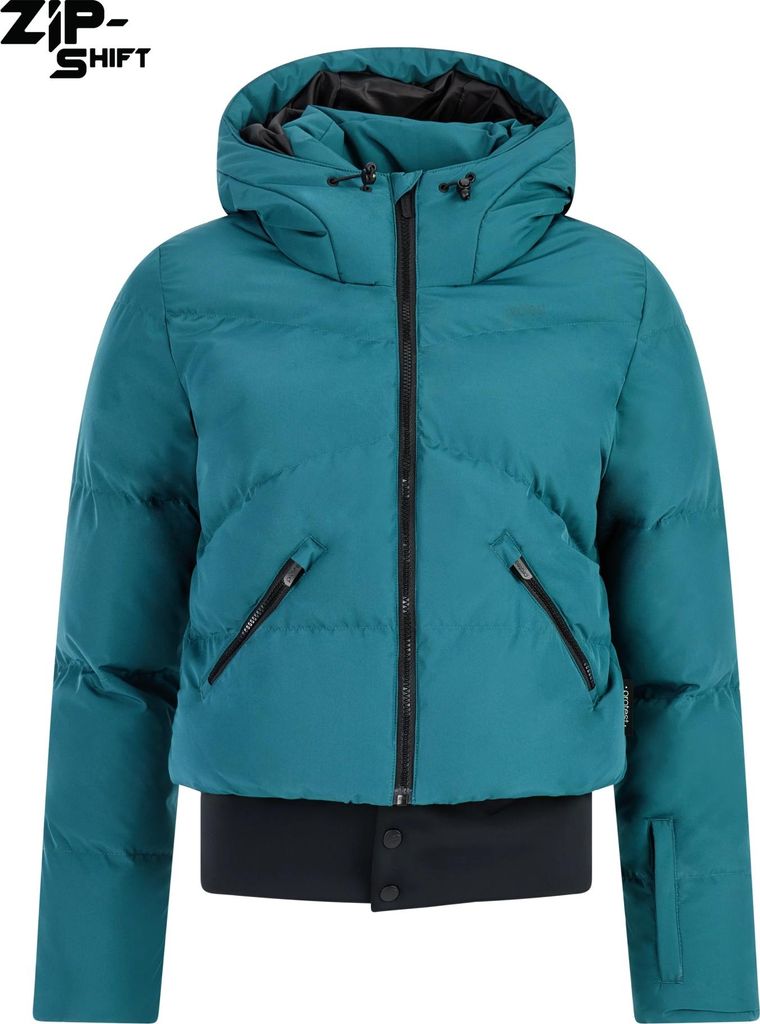 Protest Damen Skijacke PRTPreppy ZIP-SHIFT Rainstorm Blue : XL Größe: XL