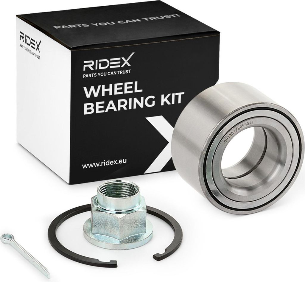 RIDEX Radlagersatz Vorne Links Rechts für VW Transporter V Kastenwagen (7HA, 7HH, 7EA, 7EH) 70mm 654W0361