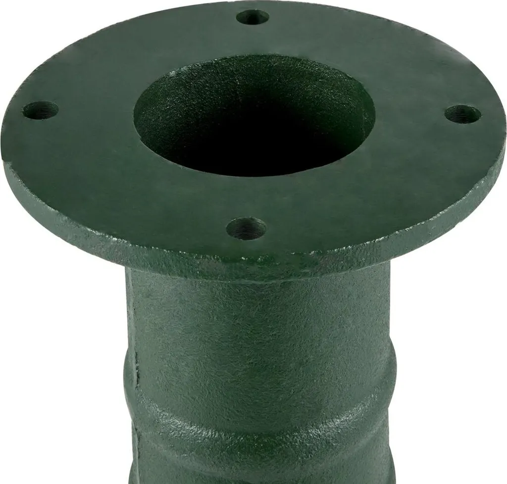 Support de Pompe de Puits Fonte Verte avec Fixations Pré-percées 12mm - 10