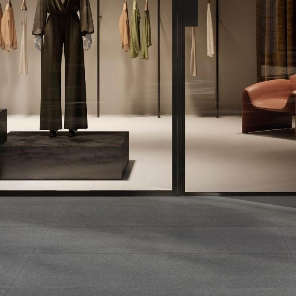 Fliesen Steinoptik Schwarz 60x120 cm CASA39 Casalgrande Padana Stonetech
