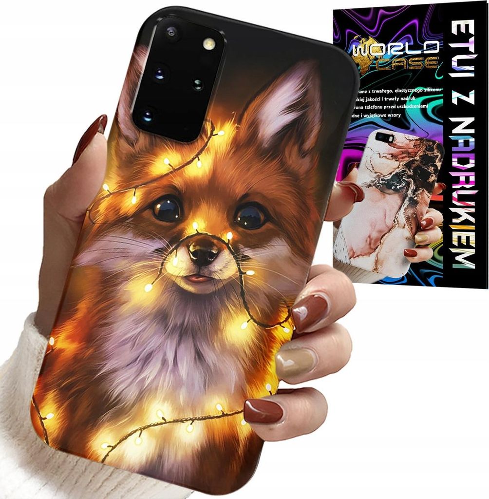 Etui Für Samsung Galaxy S20 Plus - Süsser Fuchs Waldtiere Etui + Folie