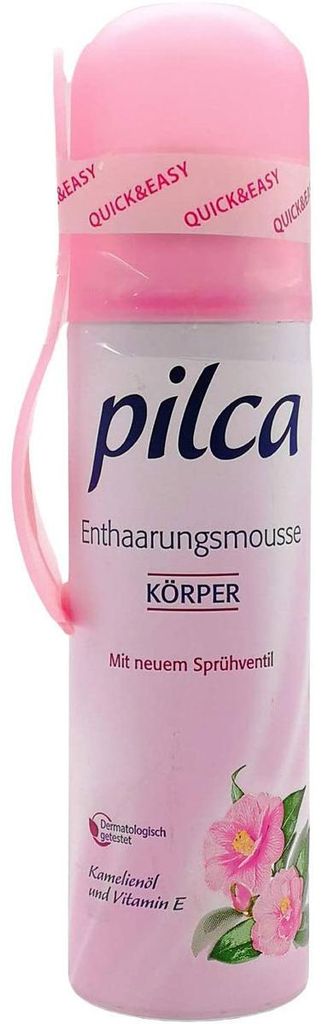 Mousse corpo depilatoria Pilca con olio di camelia e Immagine del prodotto 