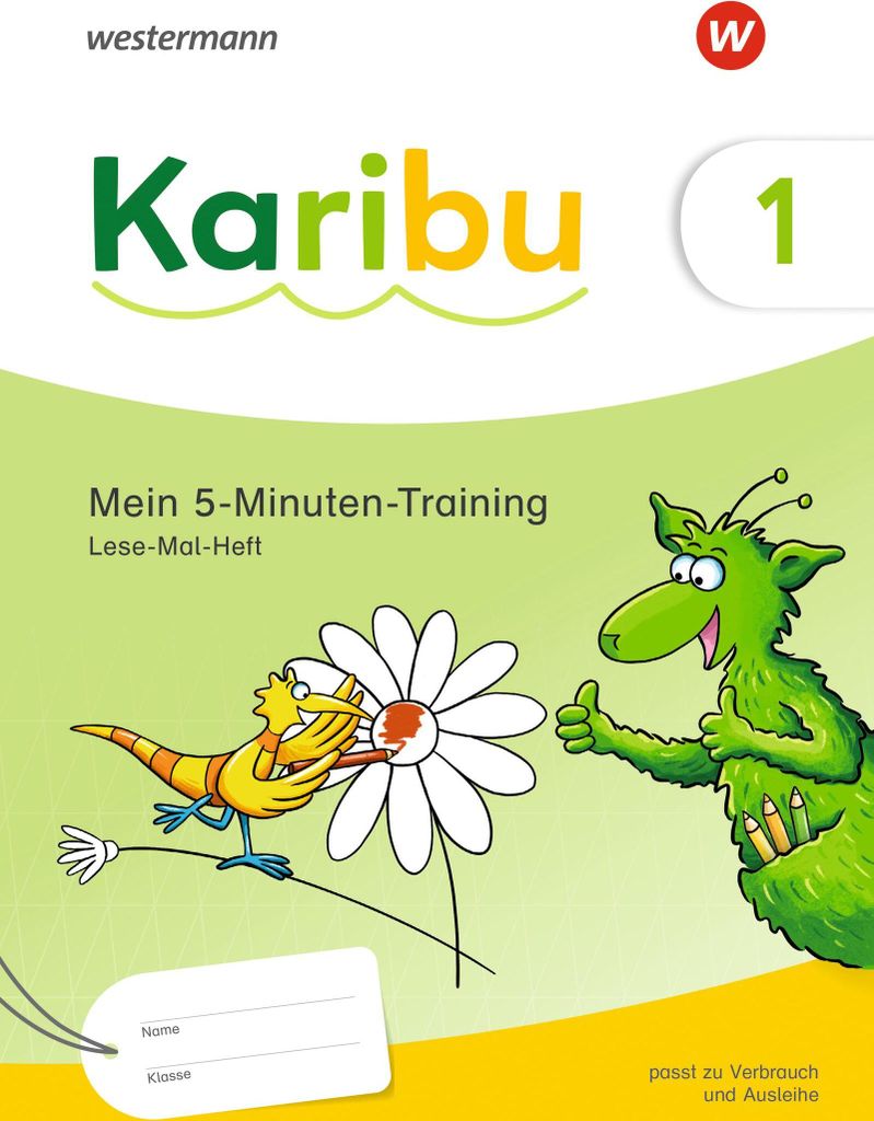 Karibu - Mein 5-Minuten-Training: Lese-Mal-Heft Sinnentnehmendes Lesen trainieren