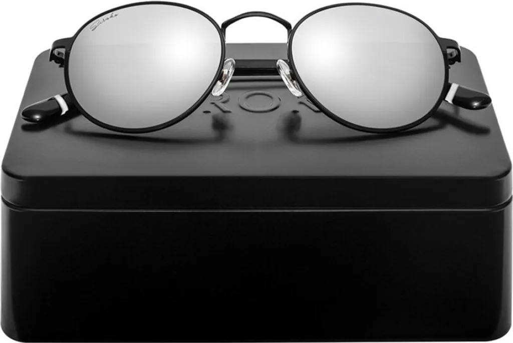 Lunettes de soleil pour la ville Siroko Notting Hill Noir Grey Mirror