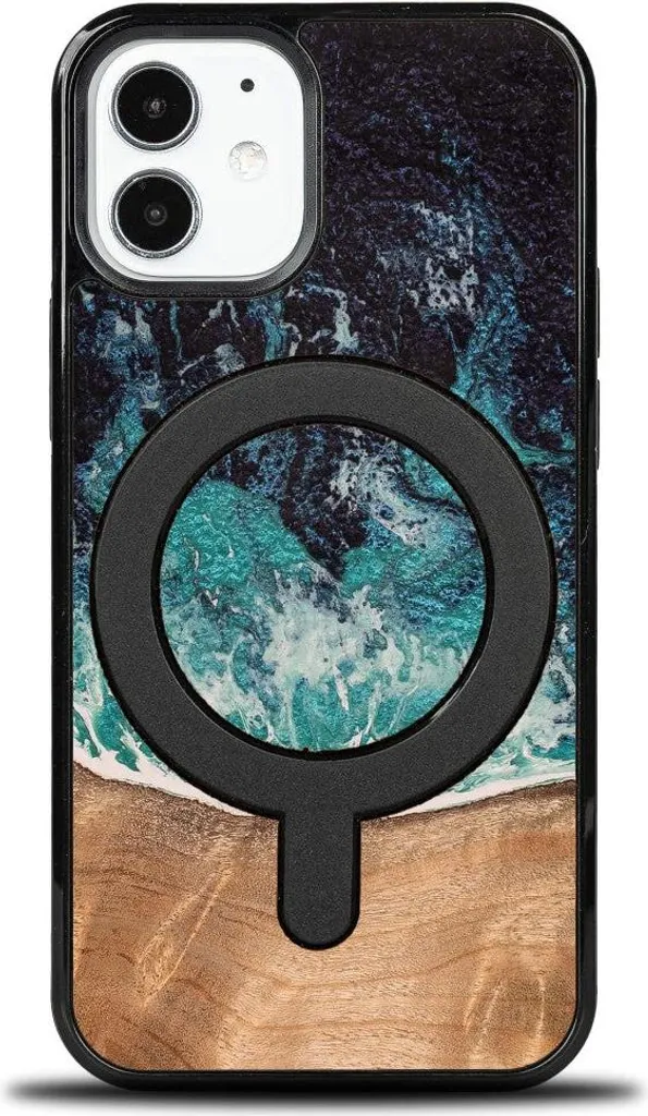 Bewood Unique Dream Island Custodia Sostenibile iPhone 12 Mini MagSafe