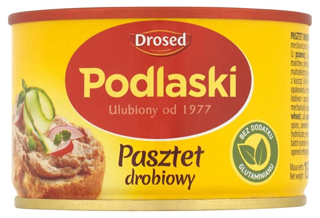Pasztet PODLASKI drobiowy 155g Obrázek produktu 