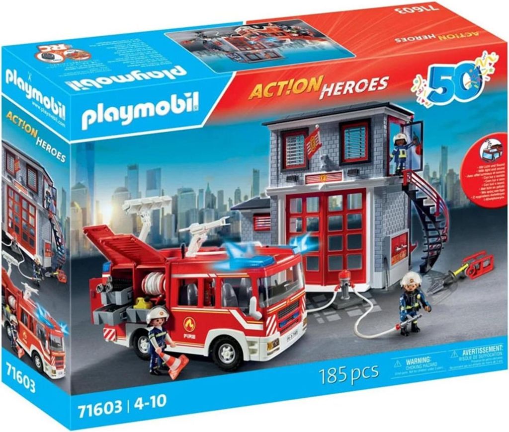 PLAYMOBIL 71603 Feuerwehr-Megaset Produktbild 