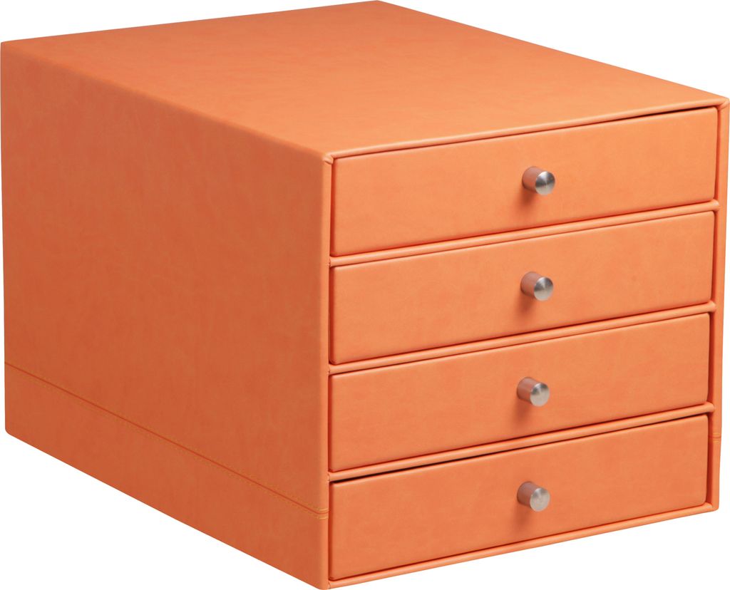 Rhodia Schubladenbox 4er Mandarine