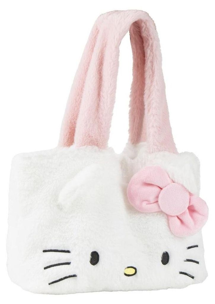 CERDÀ - Pluche Hello Kitty Knuffel - Tas - Officieel Productafbeelding 