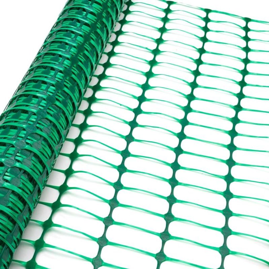Schutznetz / Bauzaun 50x1 Meter grün