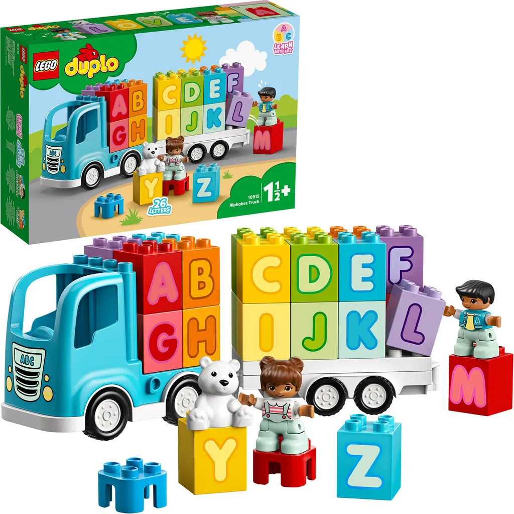 Jouet d'éveil LEGO Duplo 10915 pour apprendre l'alphabet en s'amusant