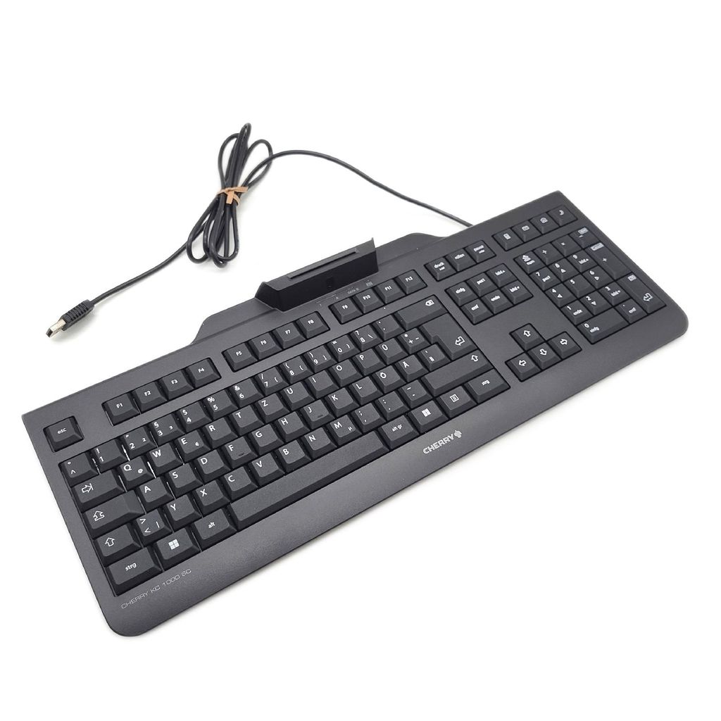 CHERRY KC 1000 SC, Deutsches Layout, QWERTZ Tastatur, Produktbild 5