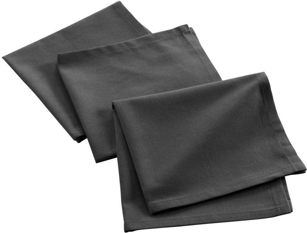 Stoffservietten MISTRAL, recycelte Baumwolle, 3er-Set