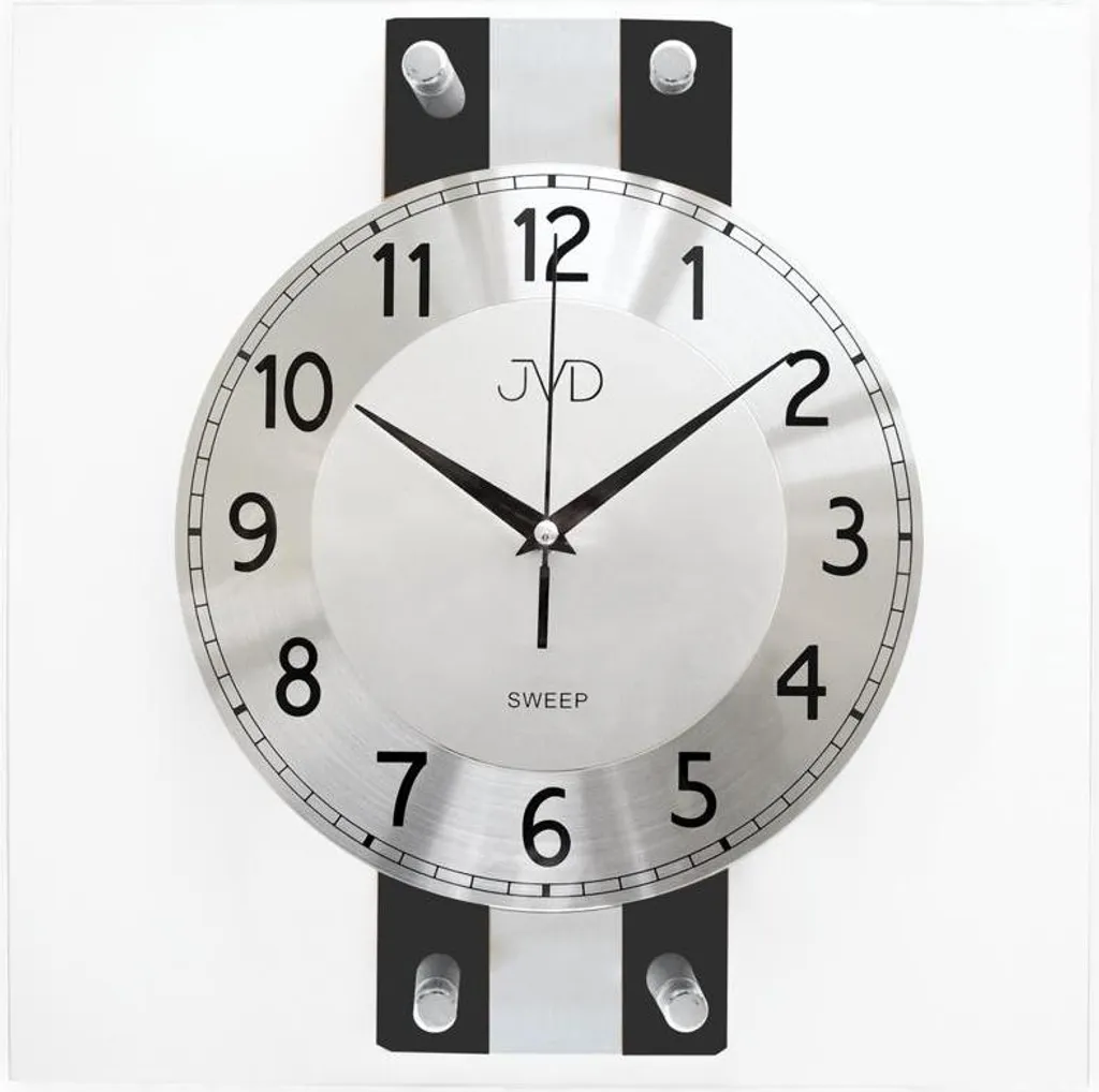 Horloge murale JVD NS21051.1 : fini le tic-tac pour un intérieur calme