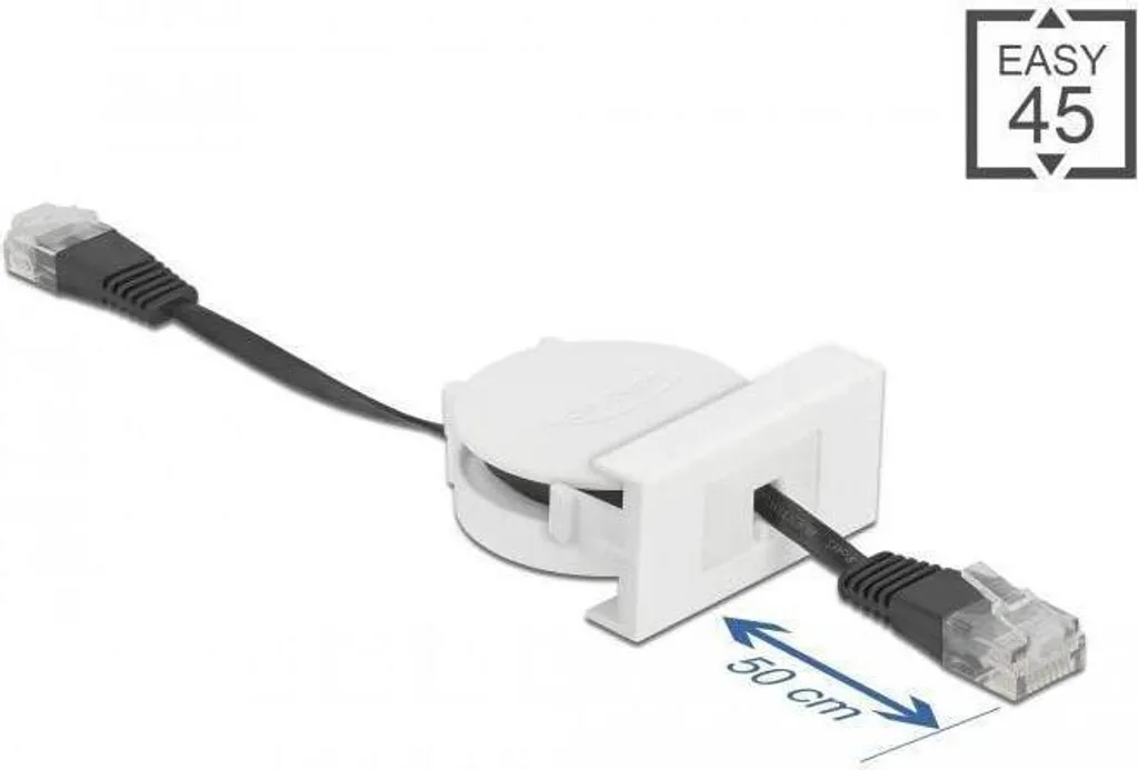 Scopri DeLOCK 81361: Il Cavo RJ45 Retrattile Easy 45 che ti Serve