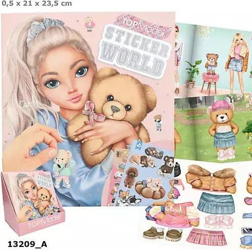 Zestaw Naklejek TopModel - Stwórz swoją modową historię z Zdjęcie produktu 