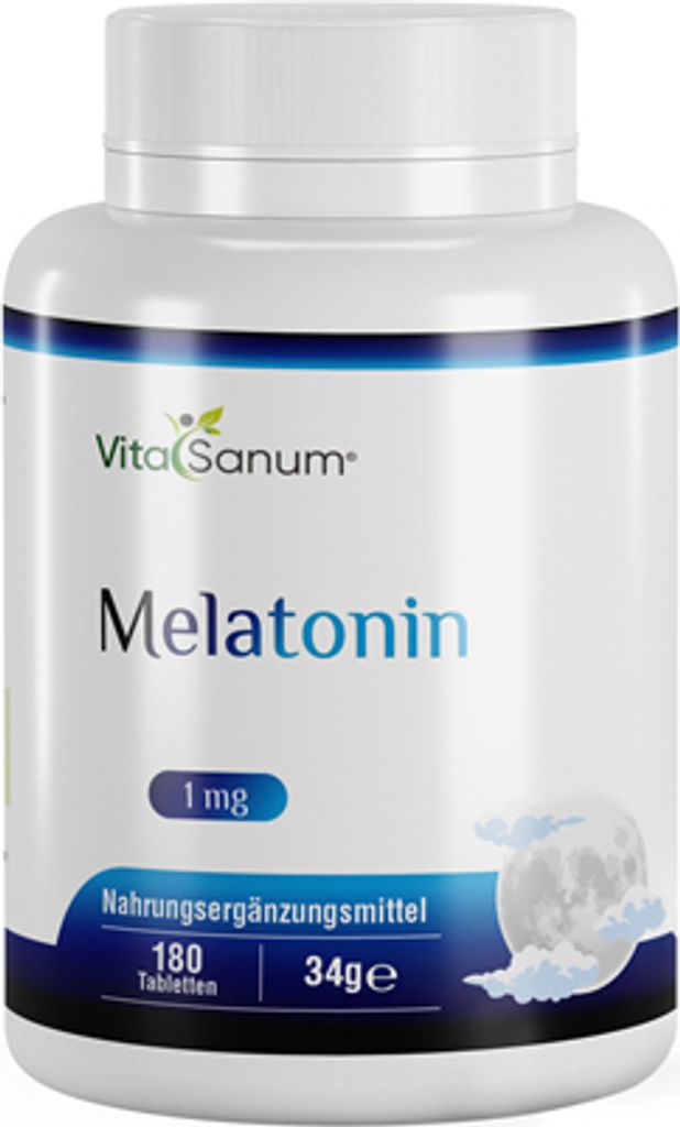 VitaSanum® - Melatonin 180 Tabletten 1 mg - Apothekenherstellung