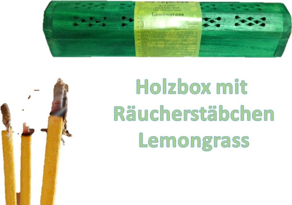 Holz-Räucherstäbchenbox Räucherturm Räuchersäule