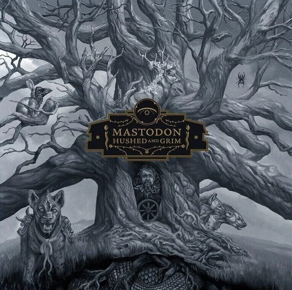 Mastodon Hushed and Grim Édition Clear Vinyle 2 LP de Collection Rare
