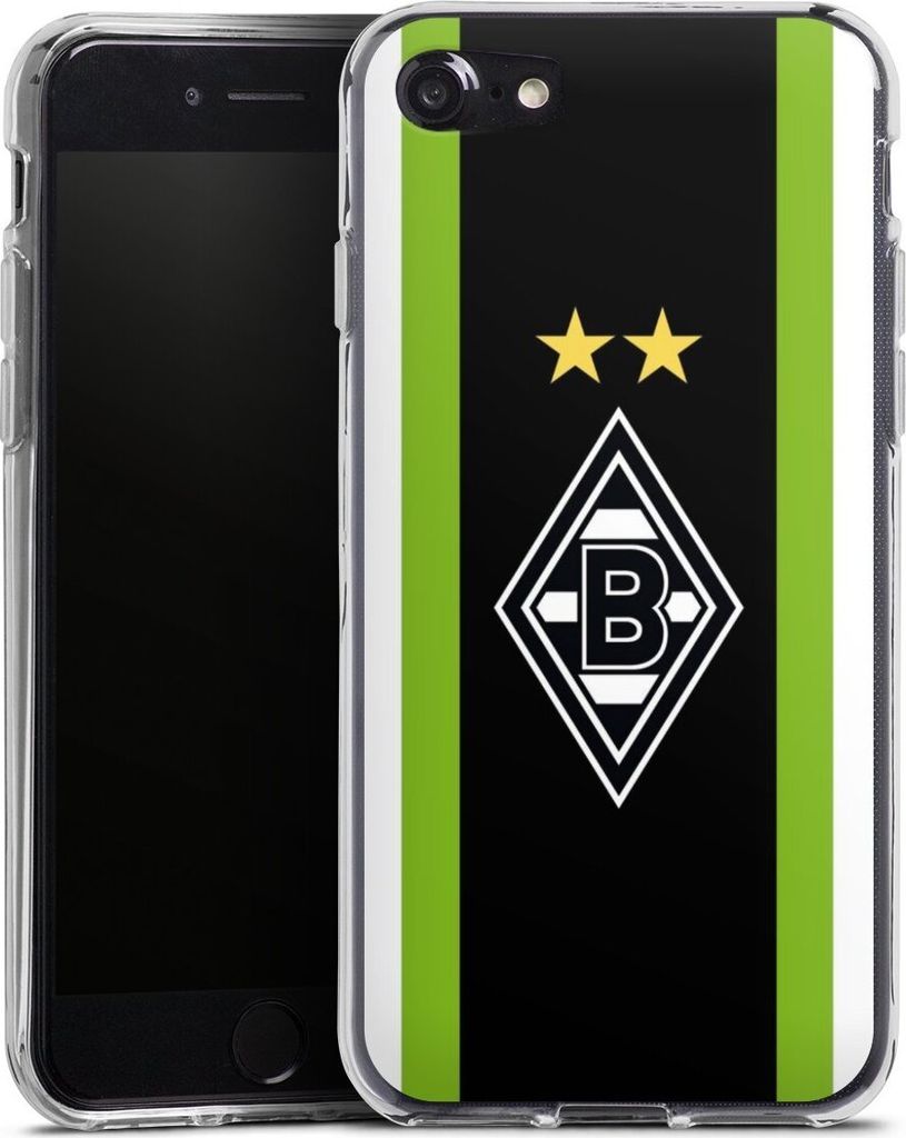 DeinDesign Handyhülle für Apple iPhone 7 Silikon Hülle Case Smartphone Schutzhülle Borussia Mönchengladbach Gladbach Logo