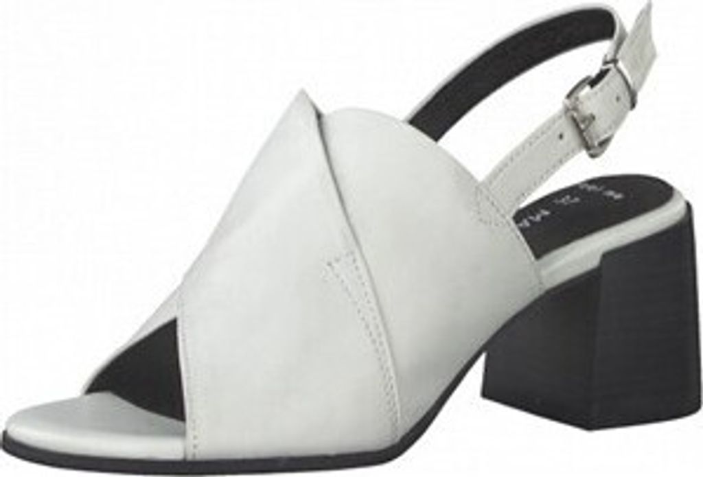 MARCO TOZZI PREMIO 2-2-28046-36/110 WHITE/BLACK Riemchensandalen FS 2021, Spocc:38