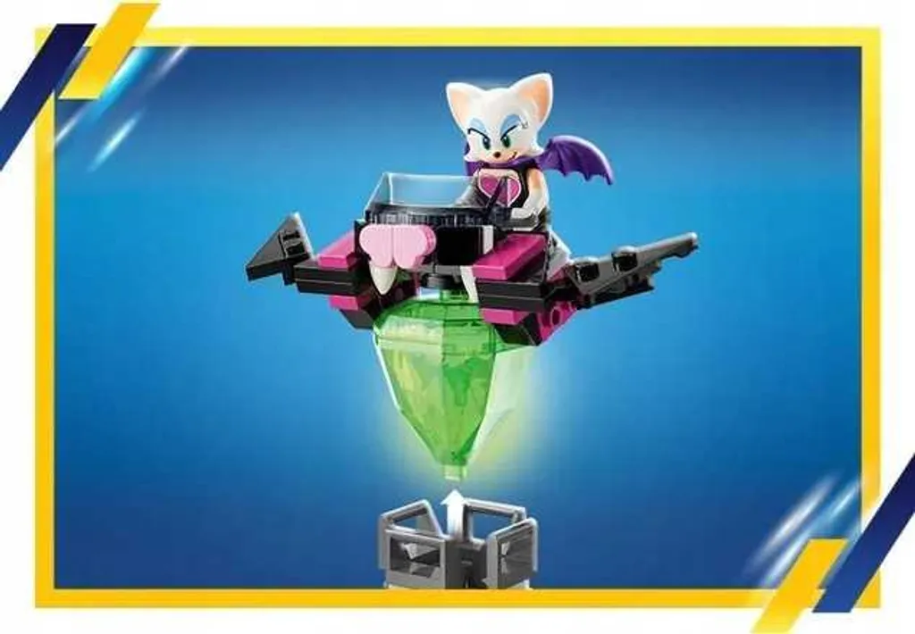 Protection de la Master Emerald avec le Robot LEGO Sonic 76996 Knuckles - 28