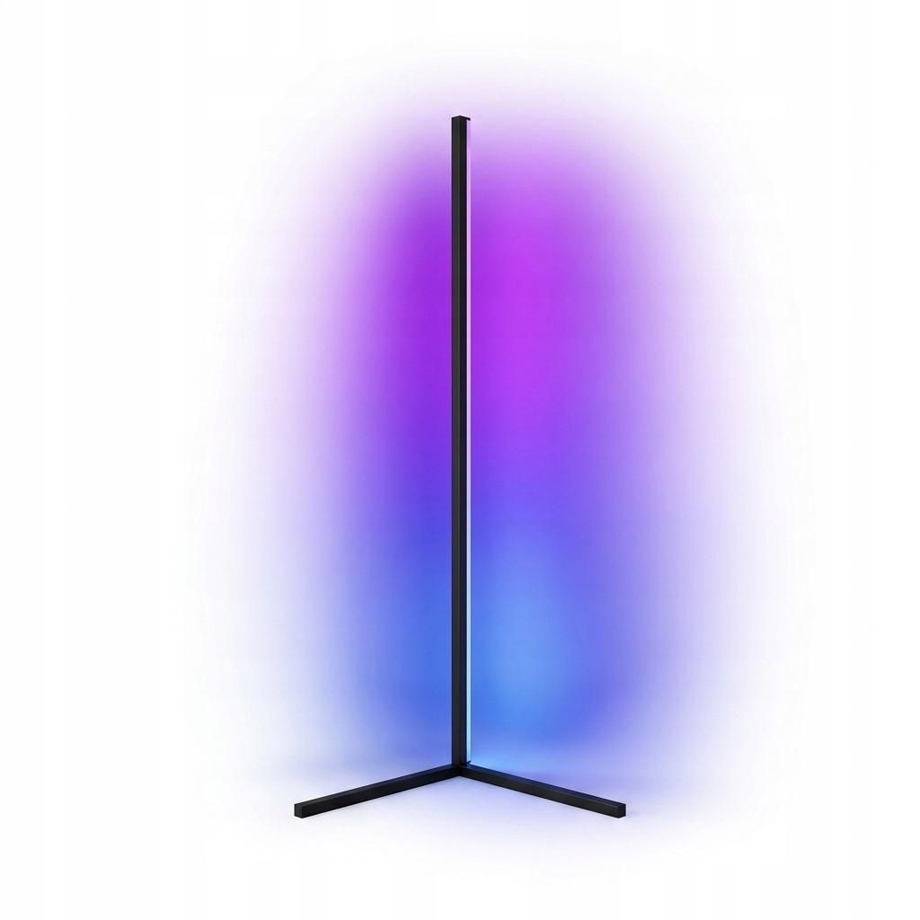Kątowa lampa LED RGB IC, 125 cm, oświetlenie do gier, do Zdjęcie produktu 