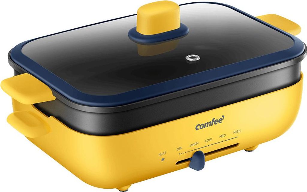 Comfeè MC-DH3020A2, 1300 W, Czarny, Żółty, 80 - 200 °C, 394 Zdjęcie produktu 