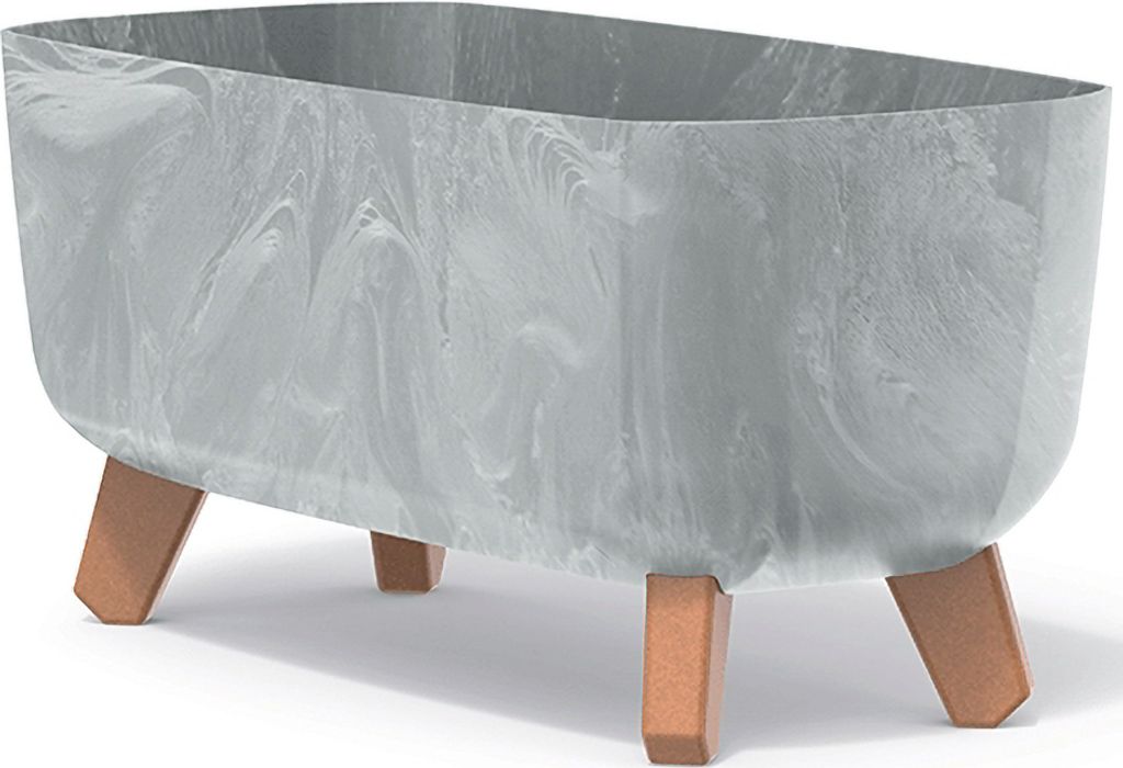 nabbi Kunststoff-Pflanzgefäß auf Beinen DGCL400E 39 cm - Produktbild 