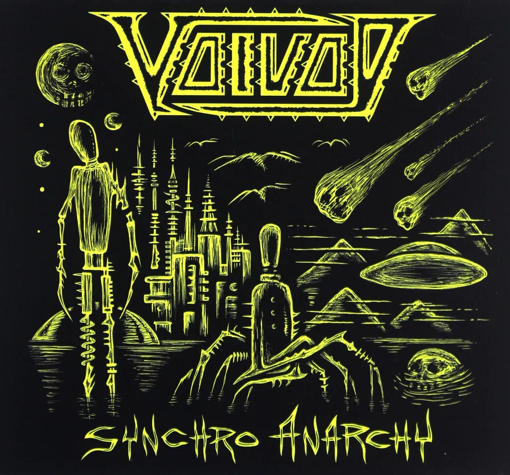 Voivod Synchro Anarchy CD album de metal progressif canadien