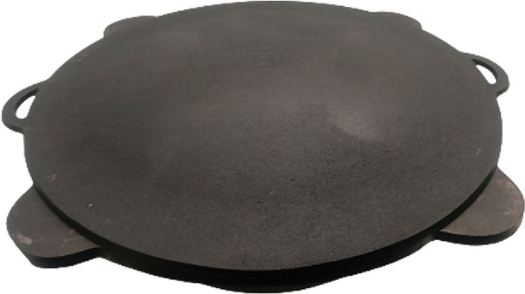 Kazan Gusseisen 12 Liter Deckel-Sadzh kasan mit rundem Boden