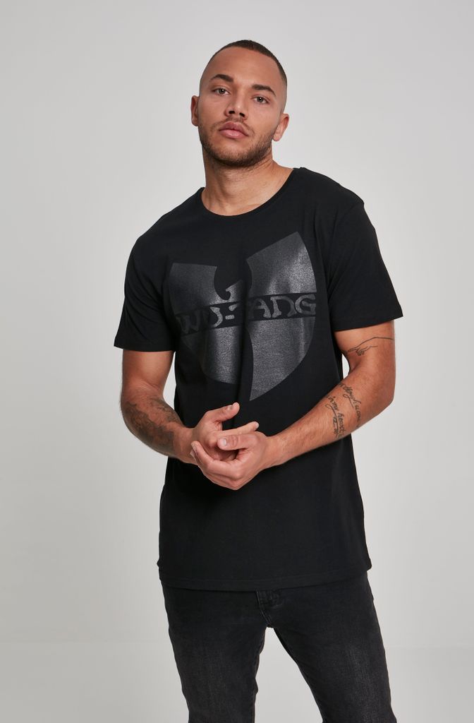 Wu-Wear T-Shirt Black Logo T-Shirt Black-3XL