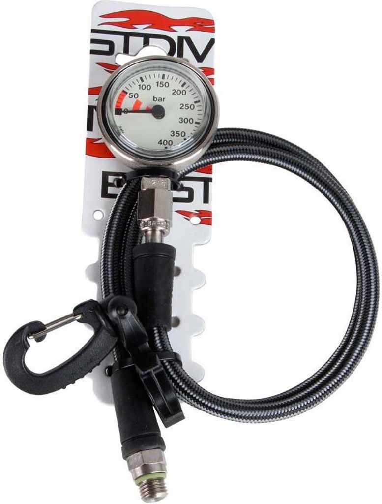 Najlepszy manometr do nurkowania z wężem Xtreme Silver 400 Zdjęcie produktu 