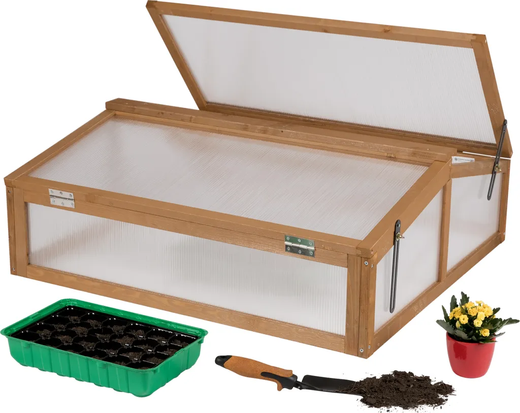 Kit Serra Fredda in Legno per Piante e Fiori needs&wants 90cm