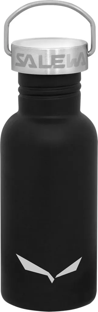 Gourde Salewa Aurino 0.5l en acier inoxydable - Gourde de randonnée Black