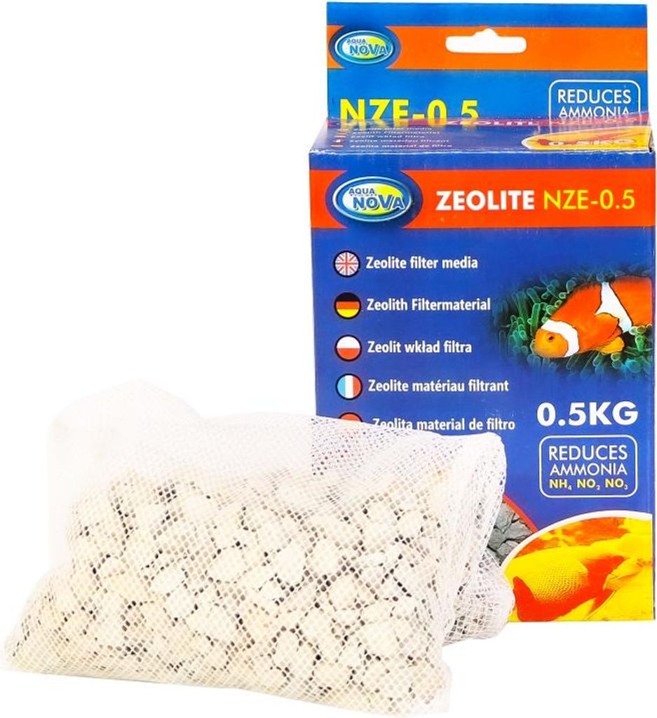 Aqua Nova Zeolith NZE-0.5 - Zeolith Filtereinsatz 0,5kg Aqua Nova