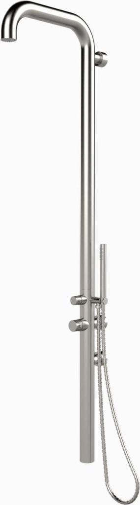 Eichenwald Modell 70 Gartendusche Sylt Wandmontiert Produktbild 